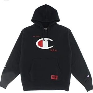 Champion pro knit‎ reverse weave sweatshirt black sz small